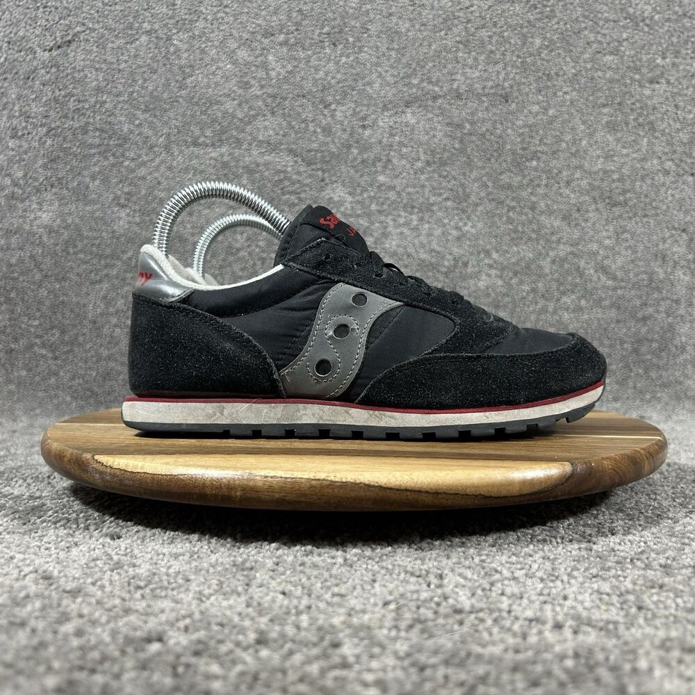 Saucony Jazz Low Pro 1866-7 Women’s Size 7 Black Trail Athletic Shoes Used